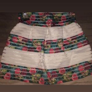 Floral skirt